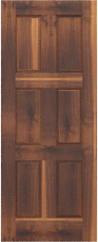 Raised  Panel   Biltmore  Walnut  Doors
